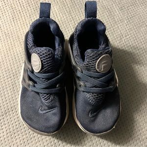 Nike Little Presto Toddler Navy Blue/White Slip On Sneaker Shoe Size 8C